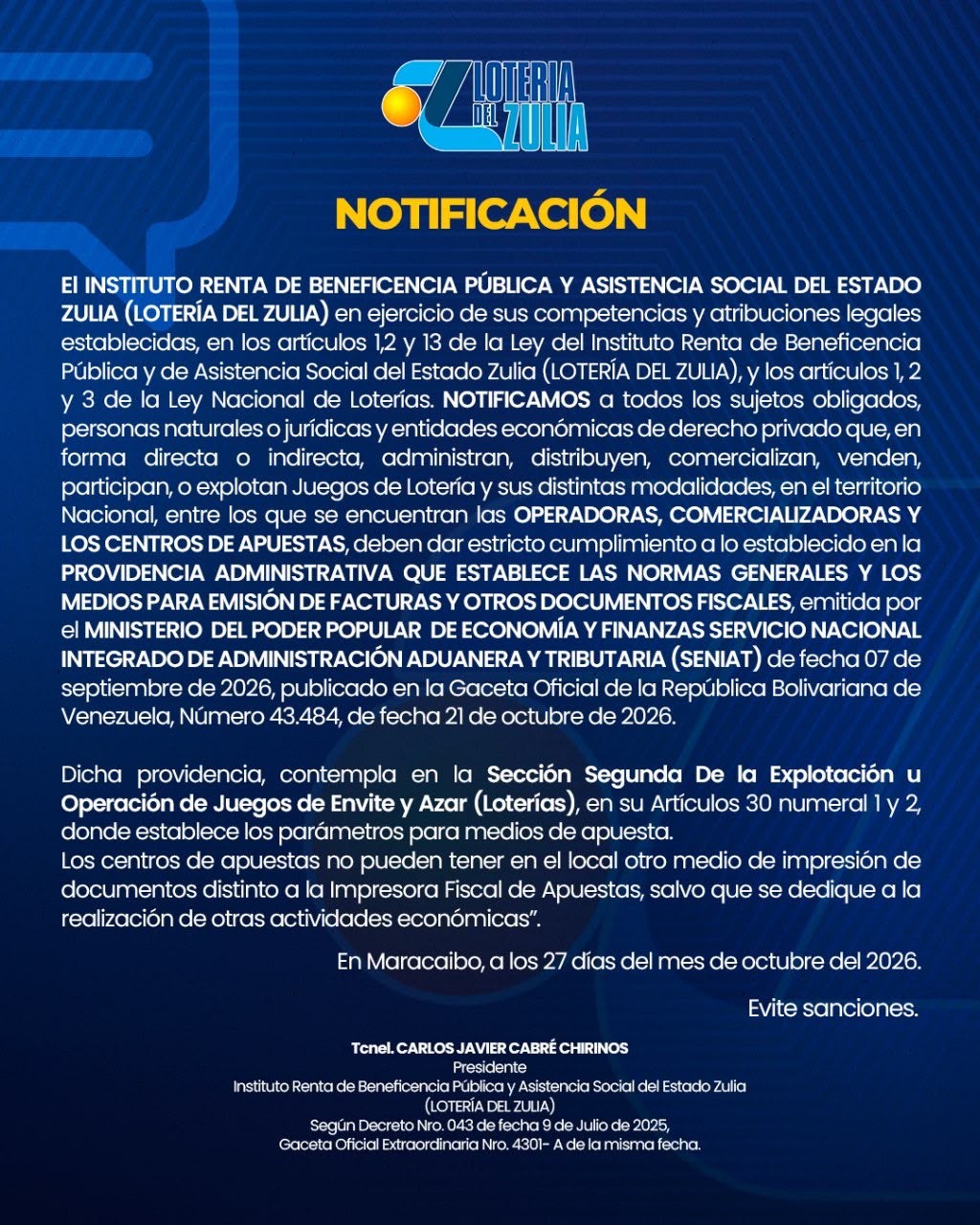 NOTA DE PRENSA